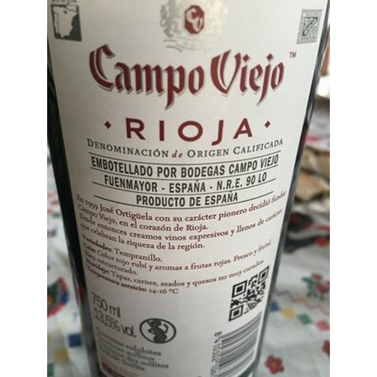 Rdeče vino Campo Viejo 1,2 kg